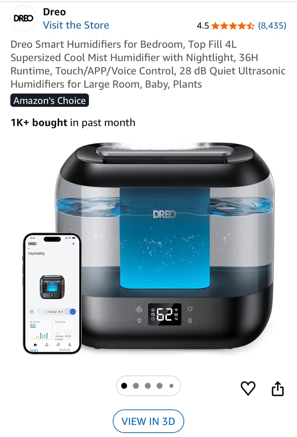 Dreo Smart Humidifier