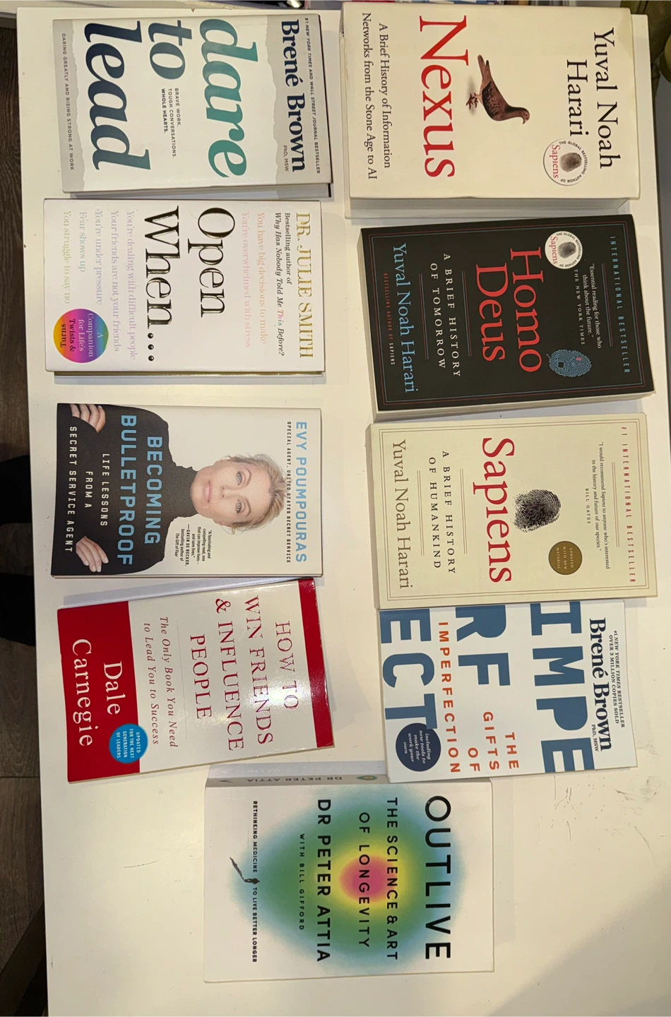 Best-selling Self-Help & Non-Fiction Books (Like New)