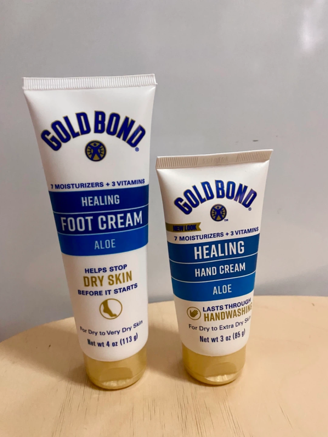 Gold Bond Healing Foot and Hand Cream Set
