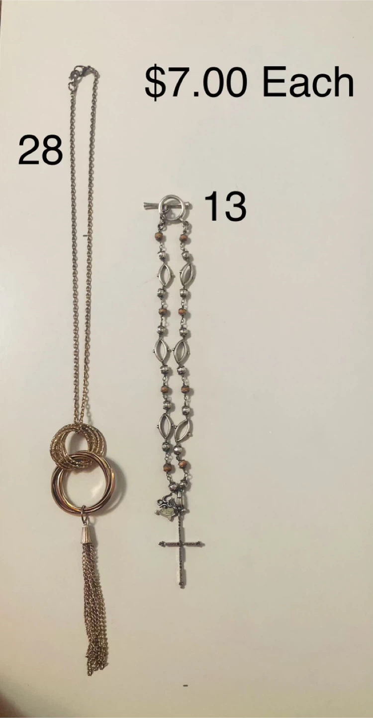 Assorted Necklaces and Earrings