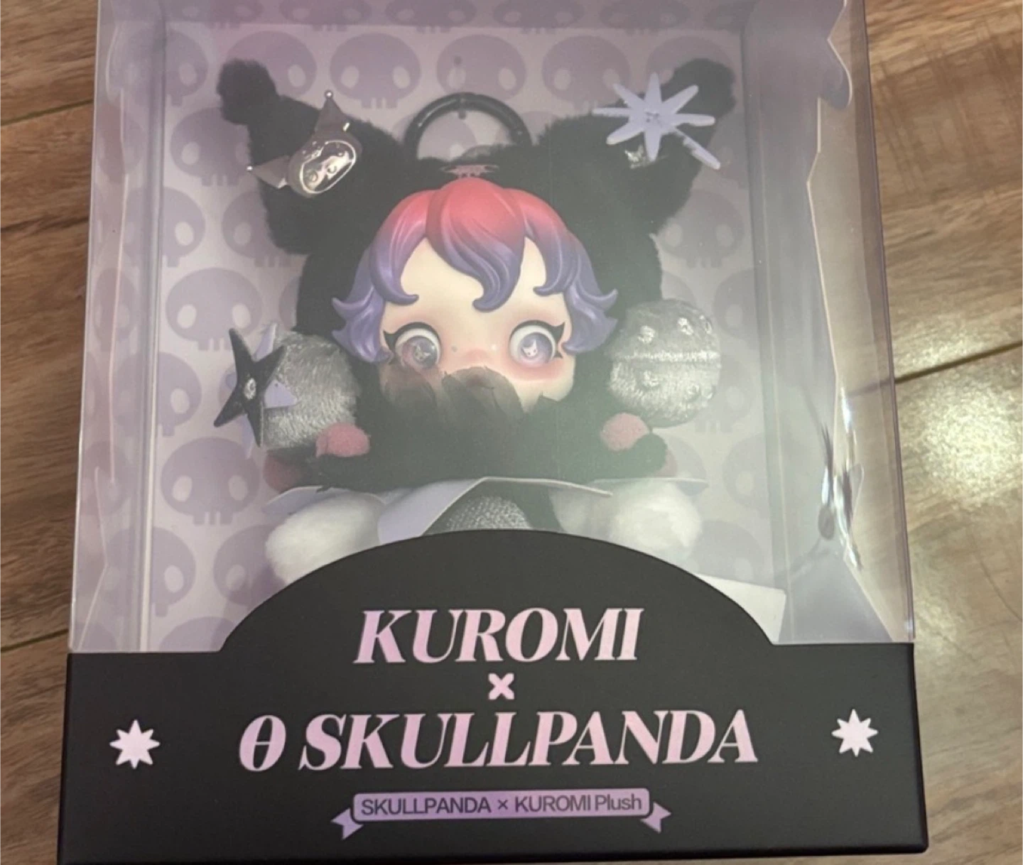 POP MART Skullpanda x Kuromi Plush Toy