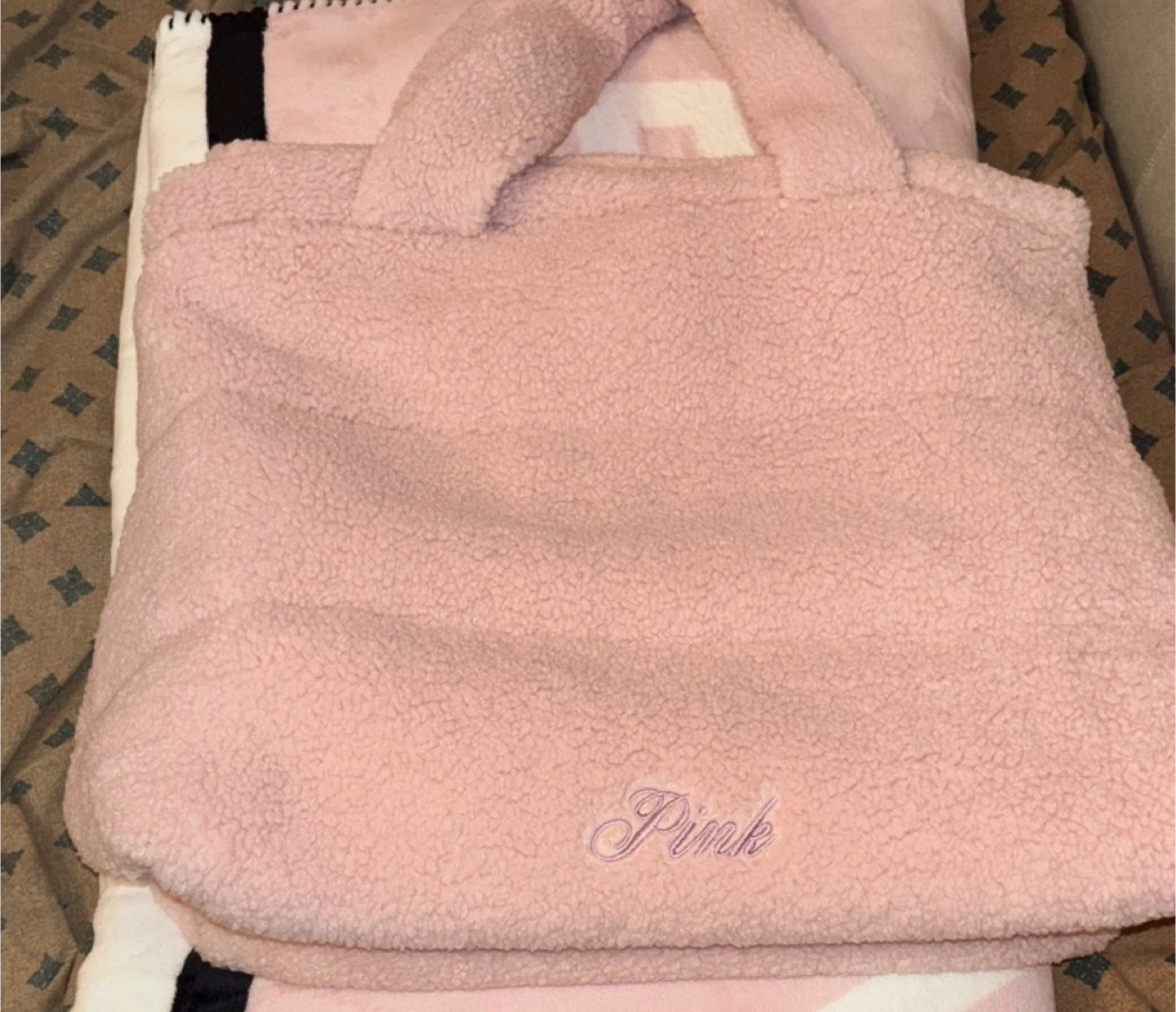 Pink Victoria secret Tote Bag