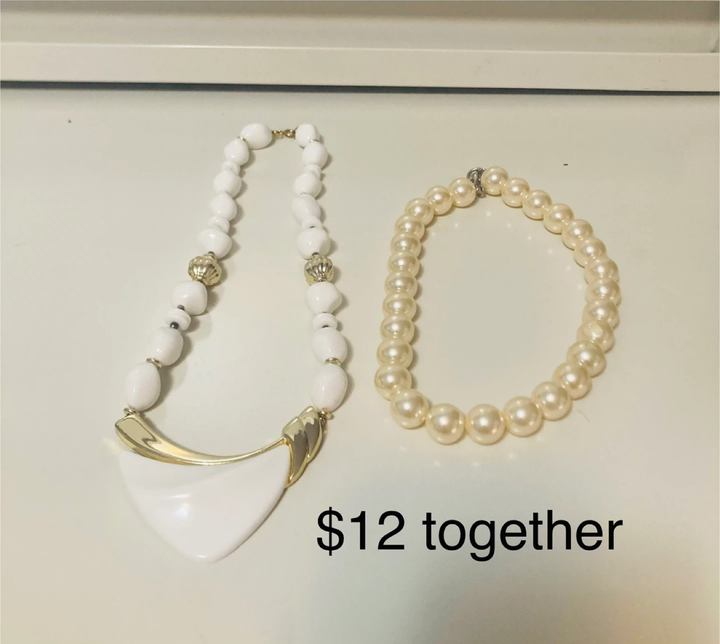 Costume Jewelry Necklace, Bracelet, Ring