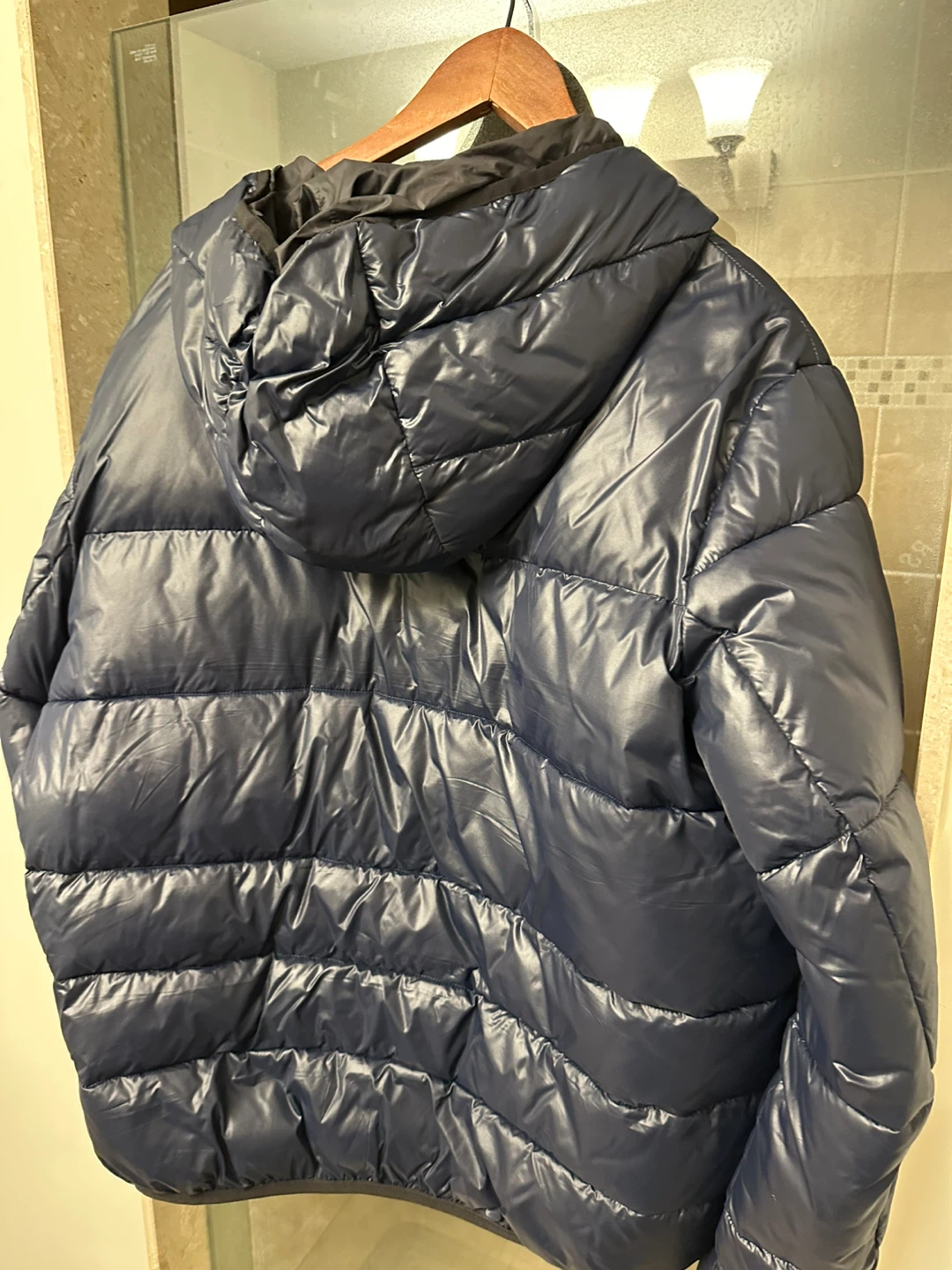 DKNY Puffer Jacket - Navy Blue - XL - photo 2