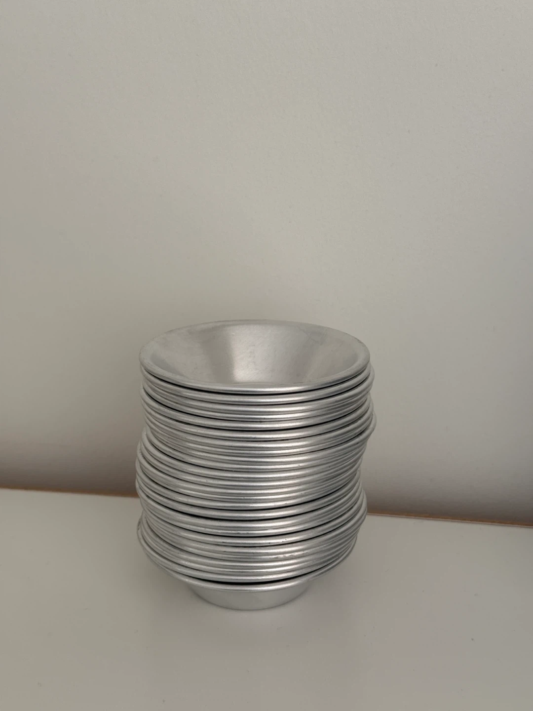 Set of 25 Aluminum Egg Tart/Pielet Molds - photo 2