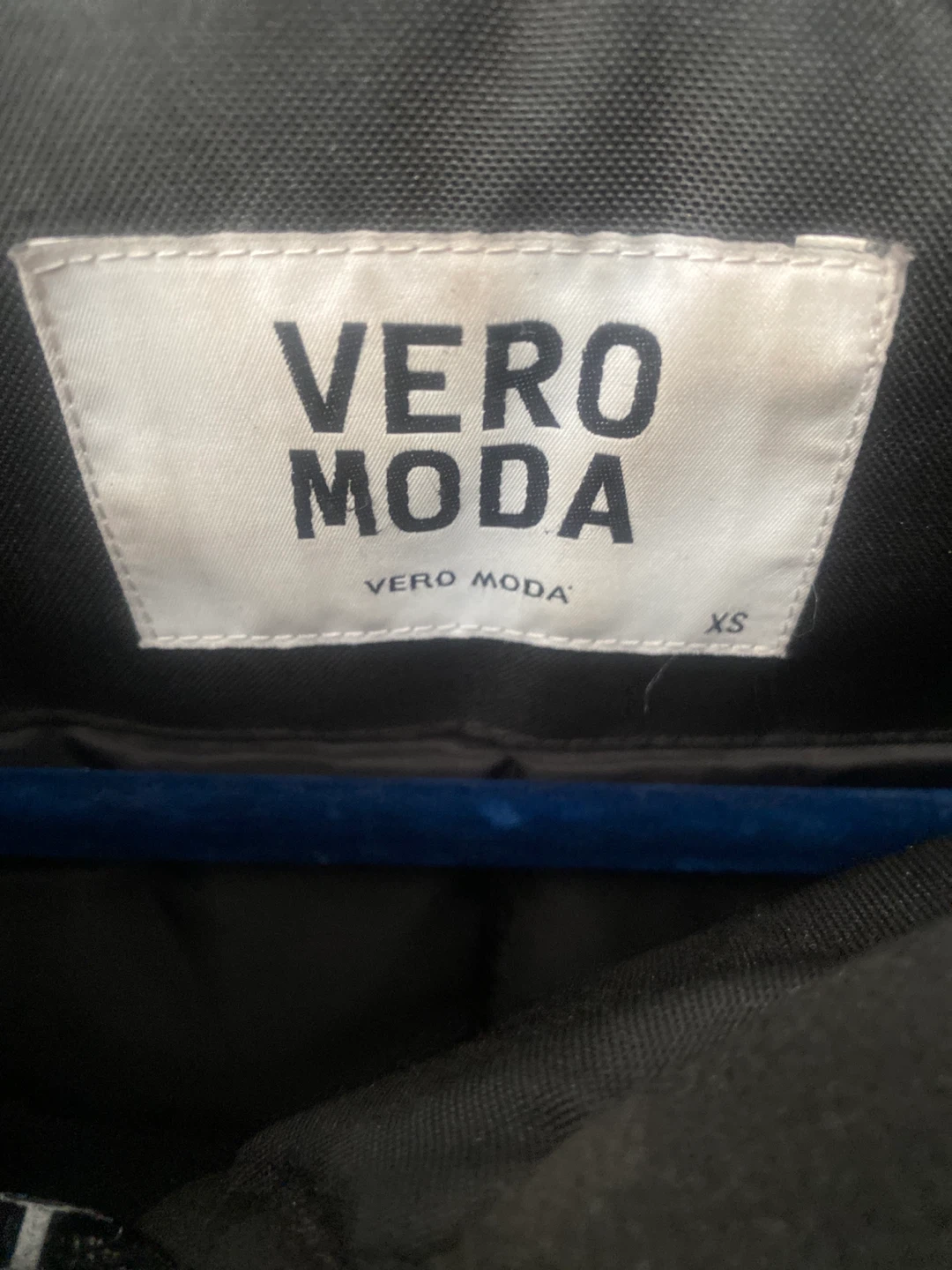Vero Moda Black Faux Fur Hooded Parka Jacket - XS - photo 2