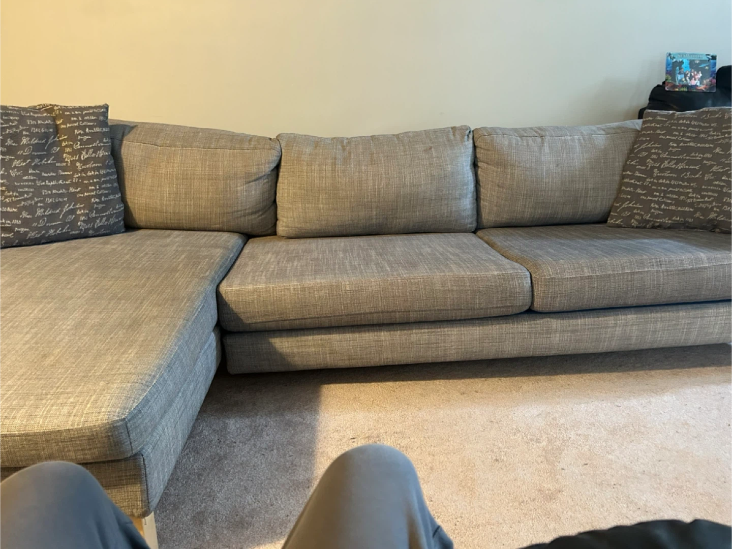 L shape sofa - photo 4