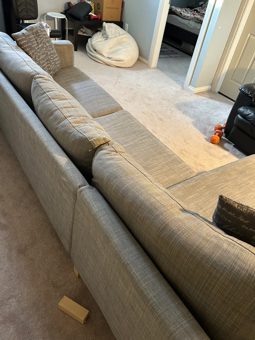 L shape sofa