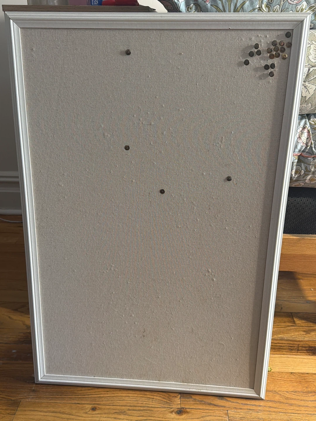 Large Bulletin Board with Pins - photo 2