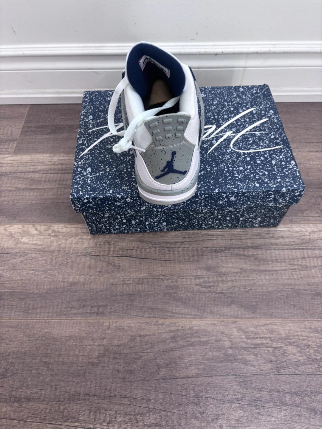 Jordan 4 Midnight Navy’s - photo 2
