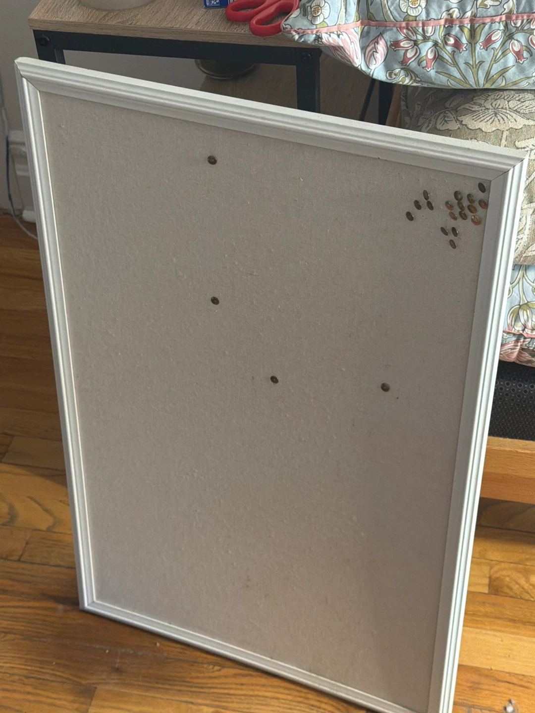 Large Bulletin Board with Pins