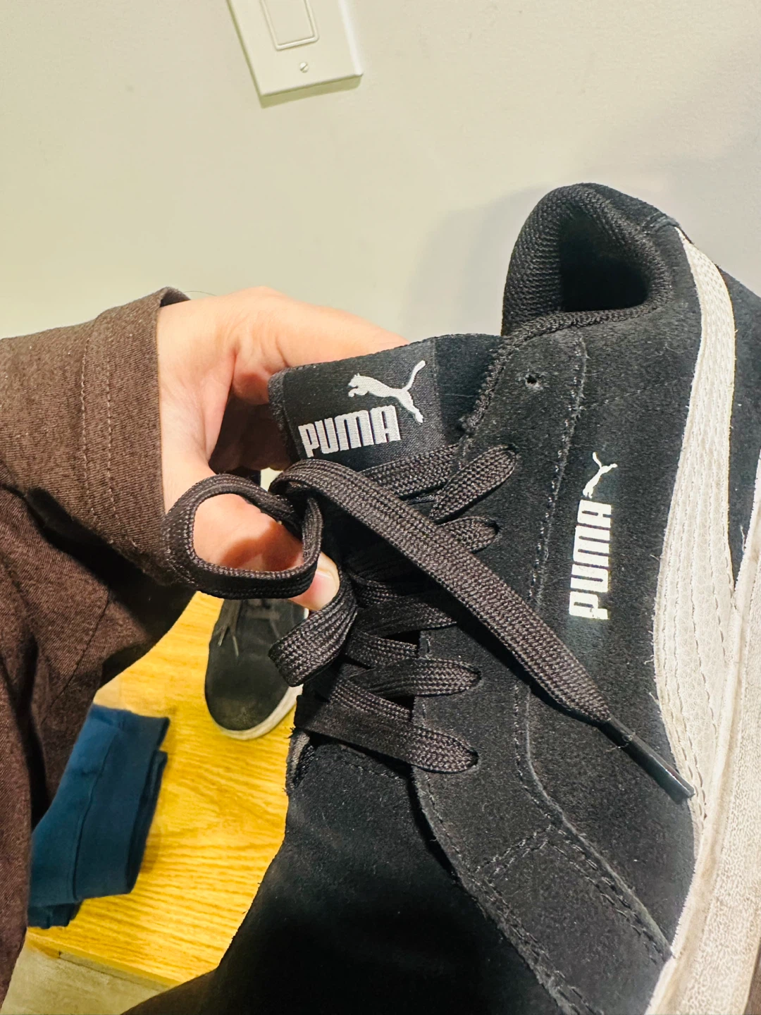 Puma Black Suede Composite Toe Safety Shoes - photo 3