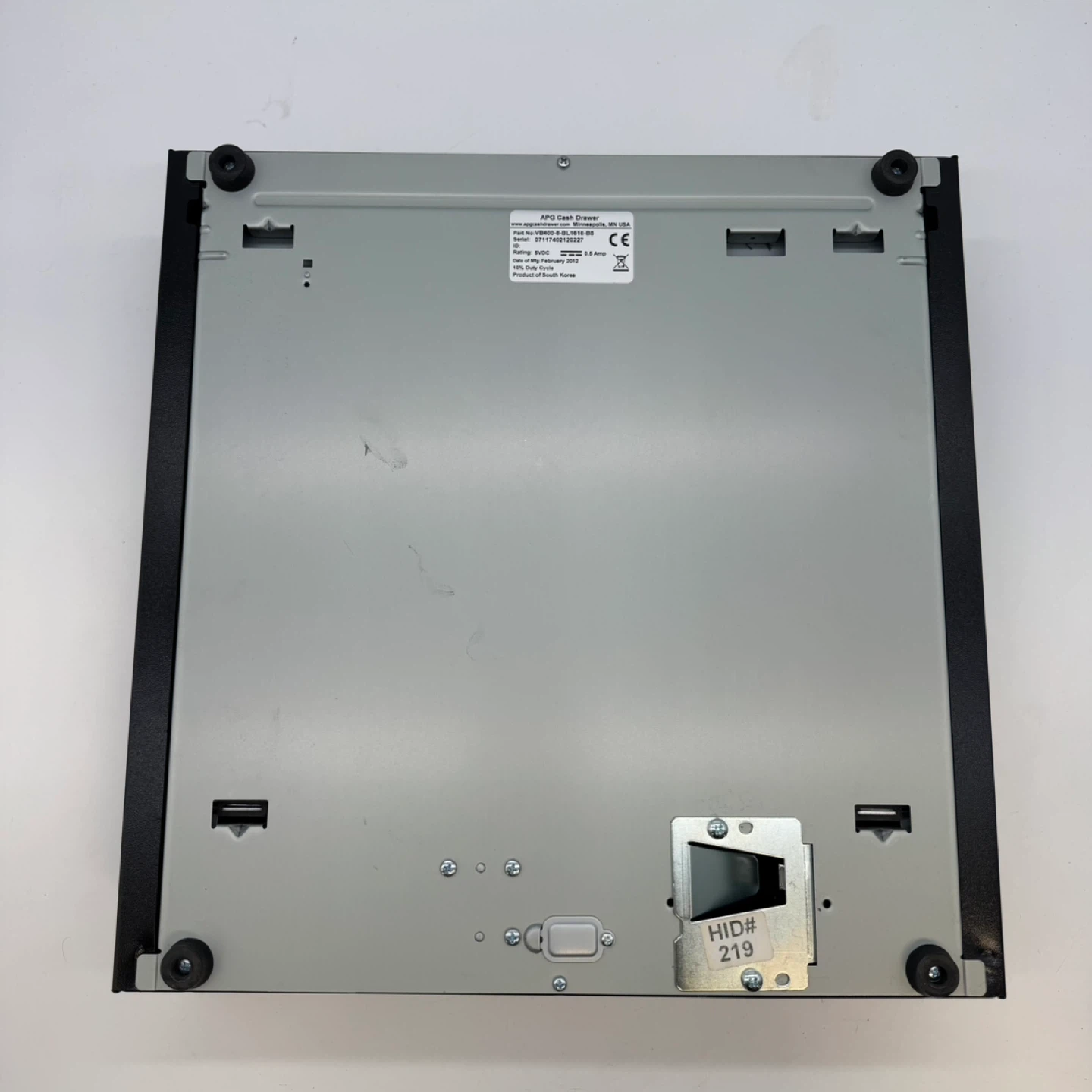 APG VB400-8-BL1616-B5 POS Cash Drawer 5VDC Register – Used - photo 3