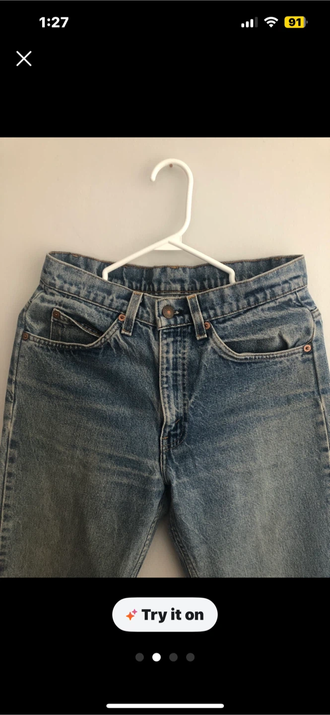 Levi's Vintage Orange Tab Denim Jeans