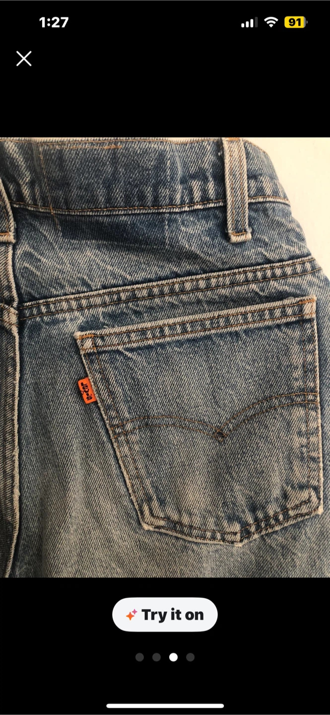 Levi's Vintage Orange Tab Denim Jeans - photo 3