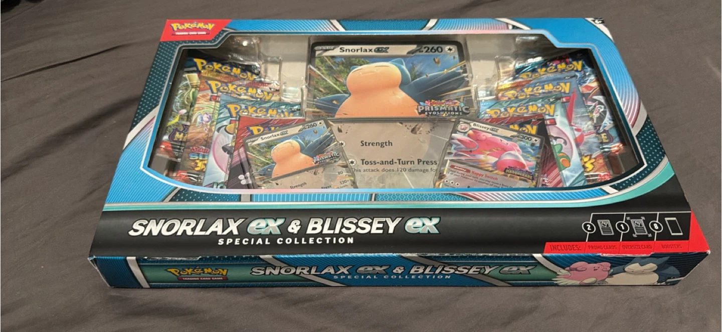 Pokémon Snorlax EX & Blissey EX Special Collection