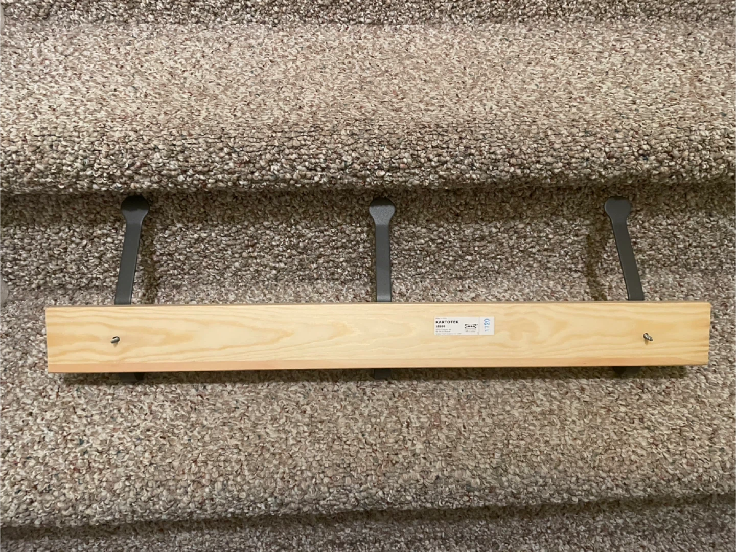 IKEA KARTOTEK 3-Hook Wall Rack 🧡 - photo 2