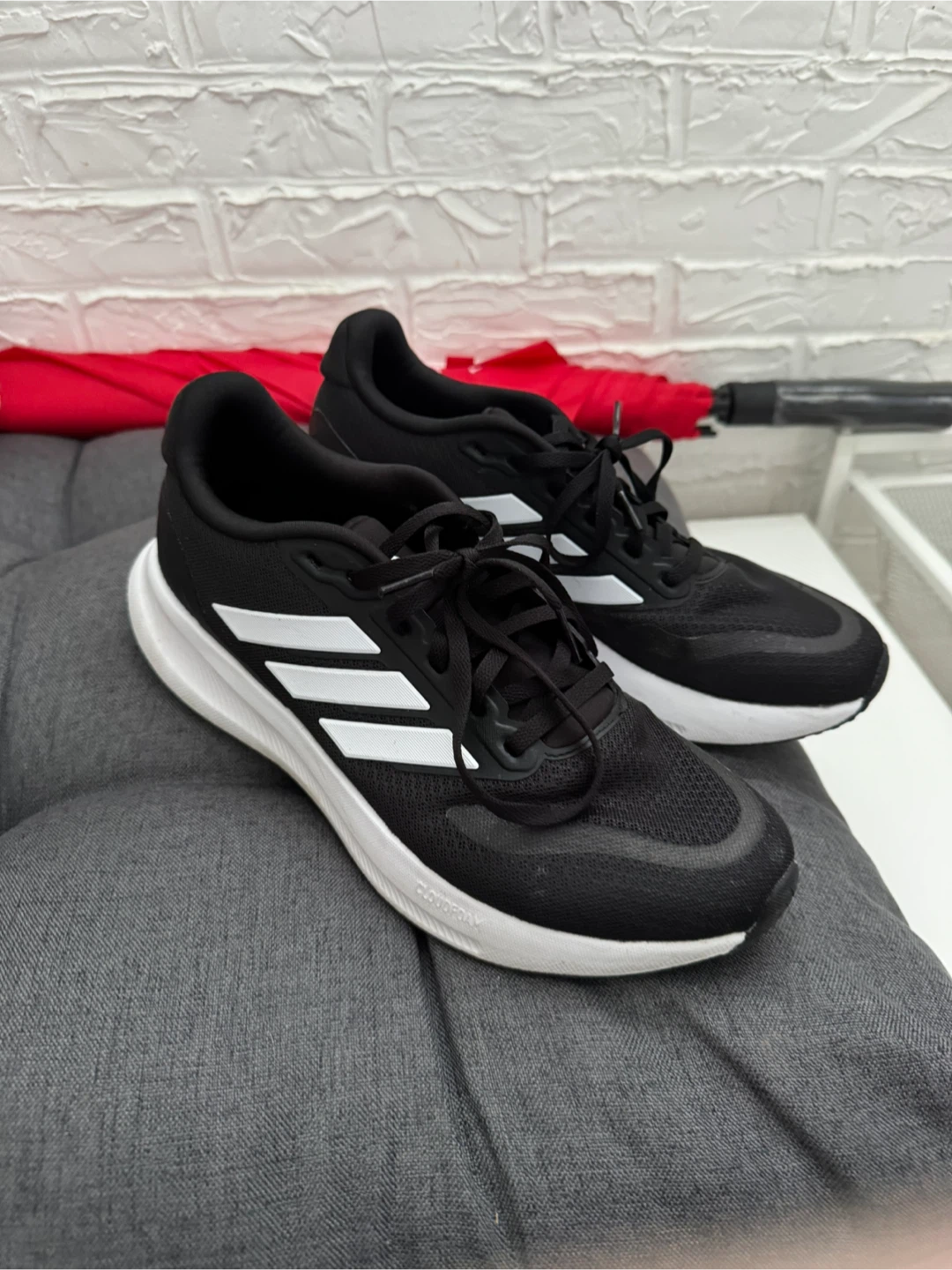 Adidas Running Shoes - Black and White