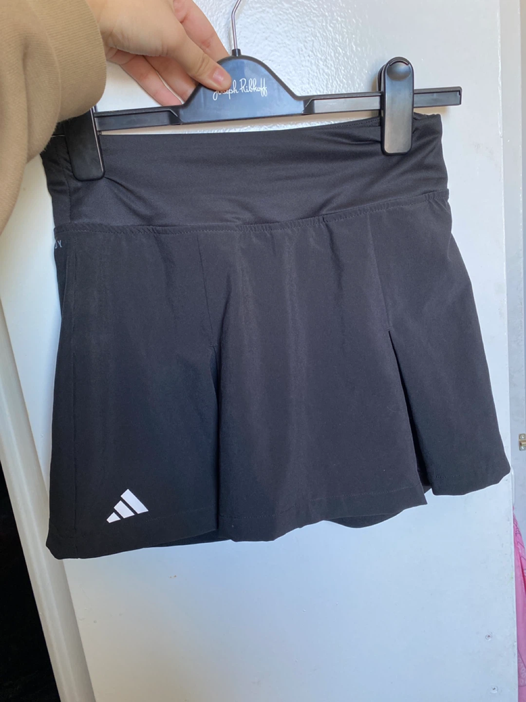 Adidas Black Tennis Skirt with Shorts - Youth Size 12Y 🏆