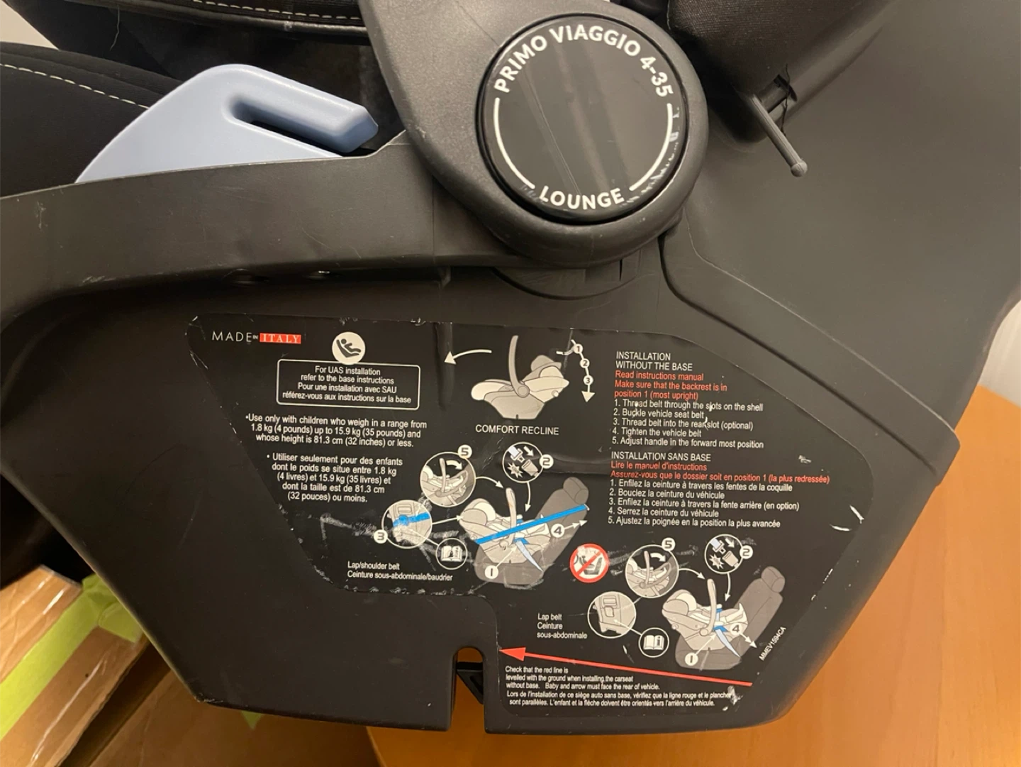Peg Perego Primo Viaggio Car Seat - photo 5