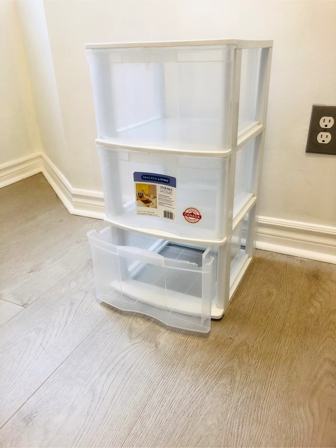 Gracious Living 3-Drawer Storage System - photo 2