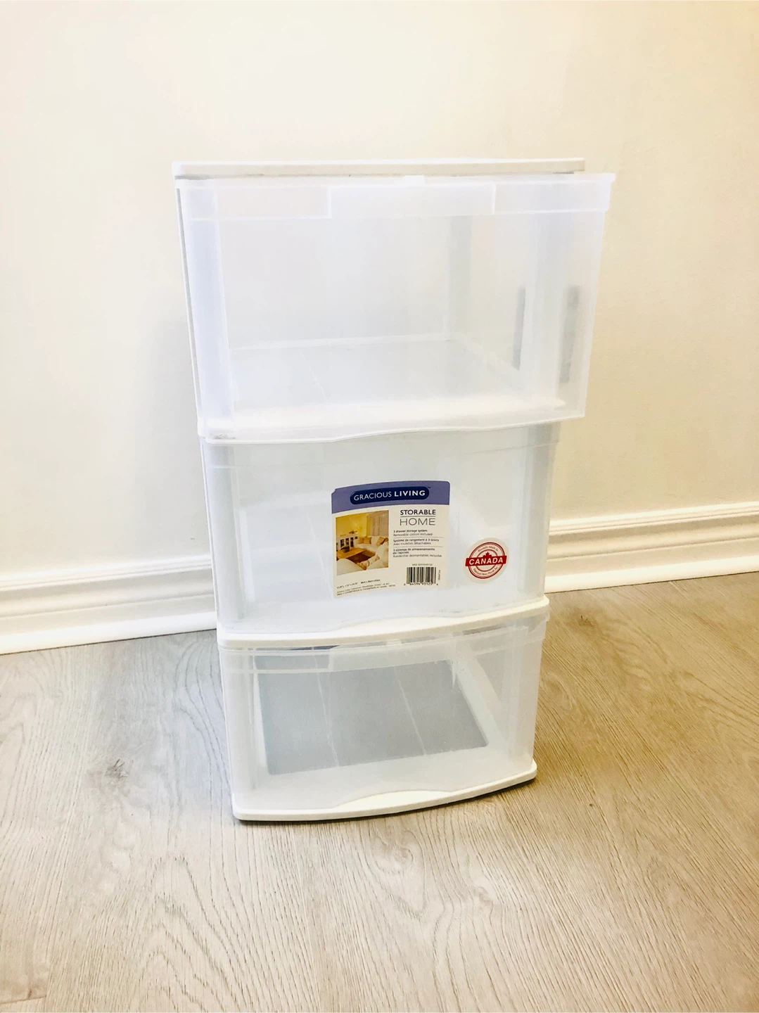 Gracious Living 3-Drawer Storage System