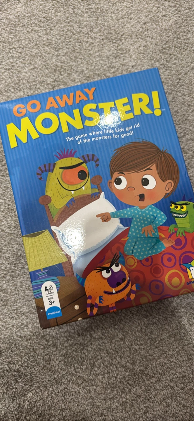 Go Away Monster! Board Game