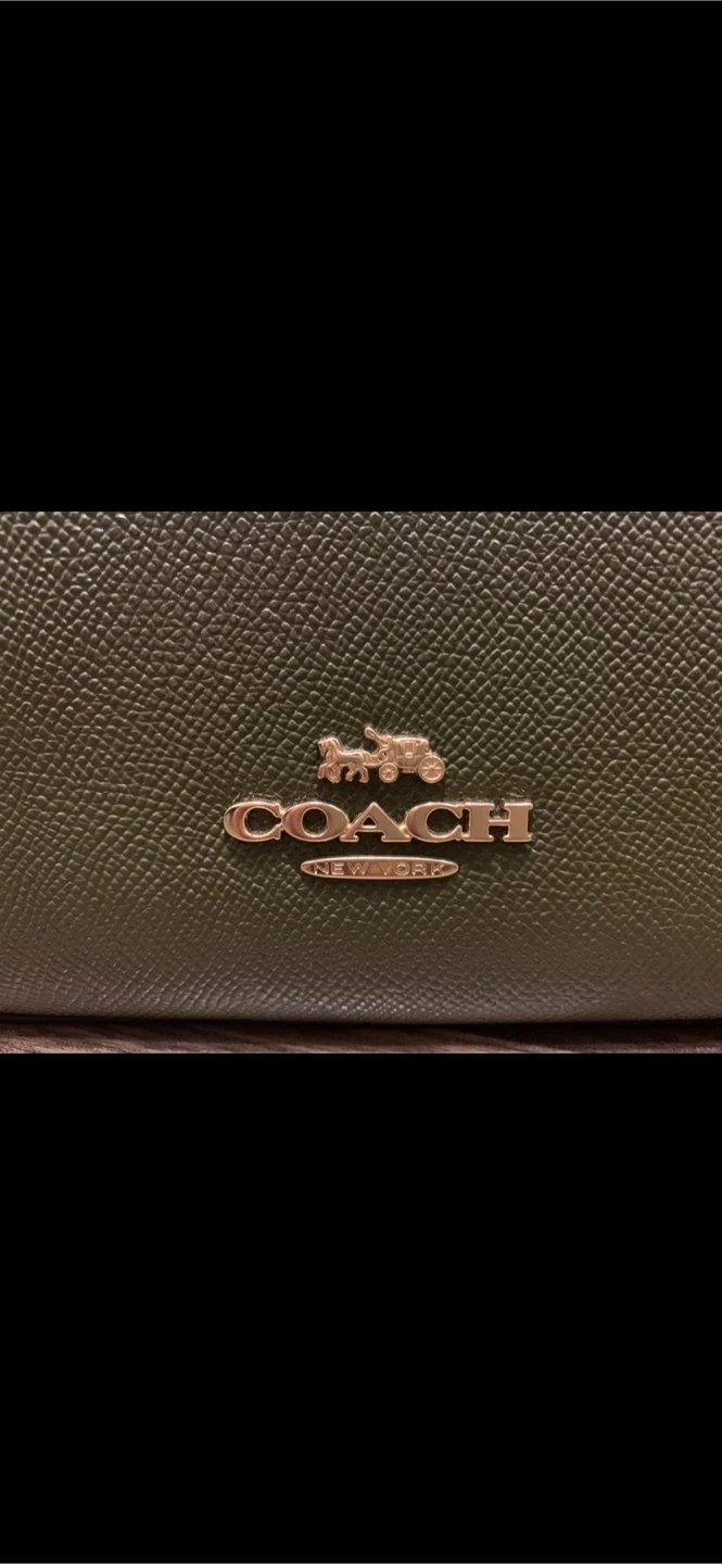 Coach Backpack - Pink and Olive Green - photo 3