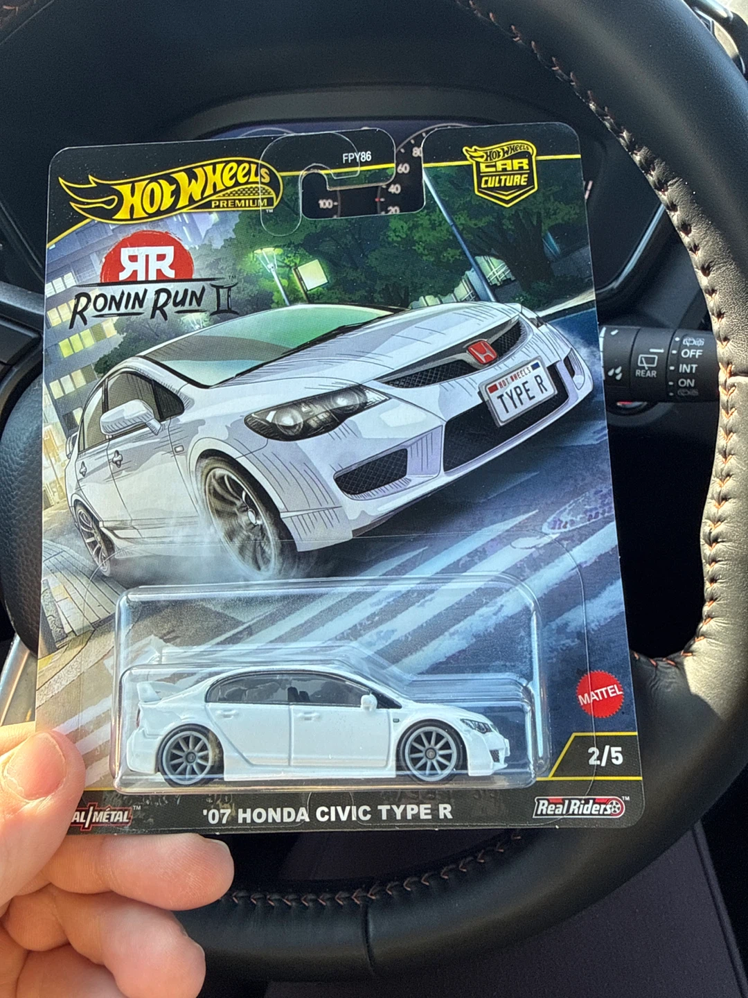 Hot Wheels Premium Ronin Run '07 Honda Civic Type R