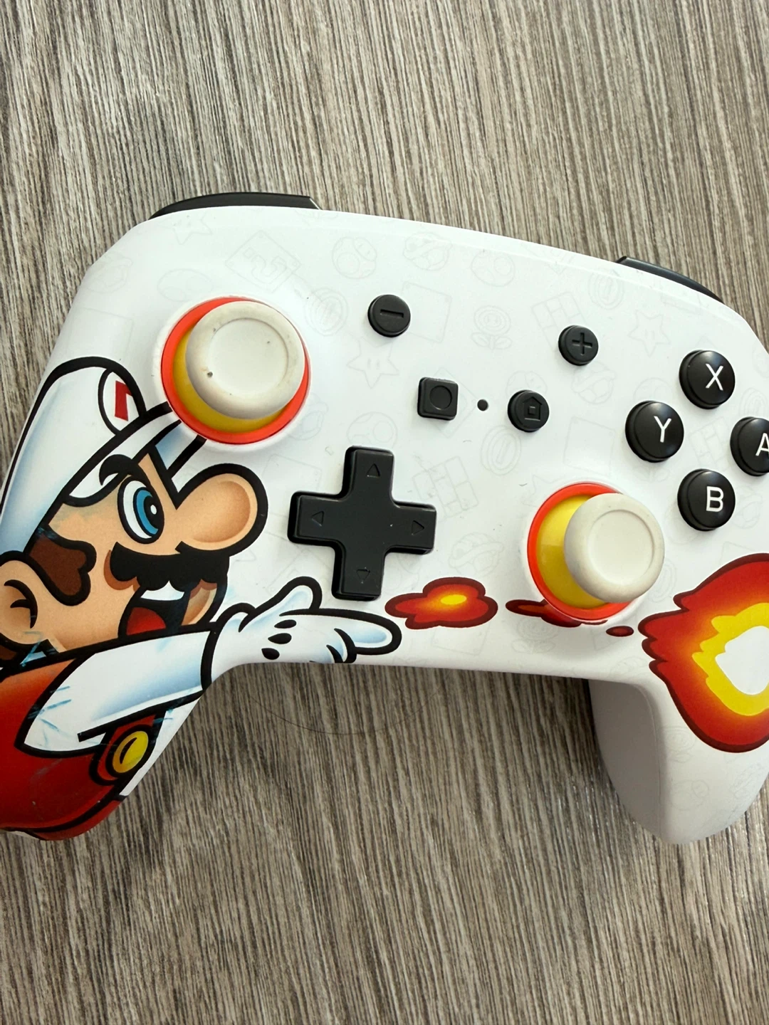 Nintendo Switch PowerA Enhanced Wired Controller  Fireball Mario - photo 5