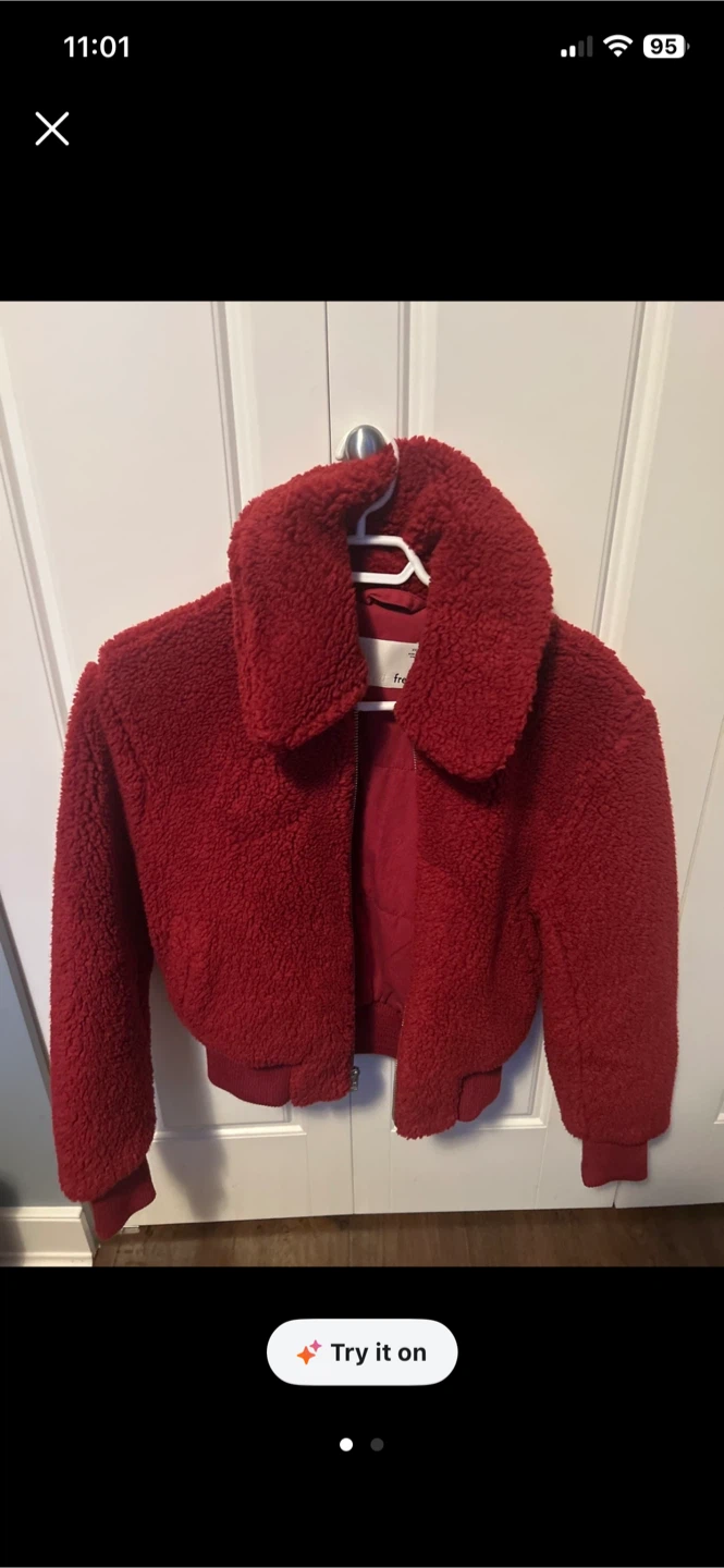 Aritzia teddy jacket