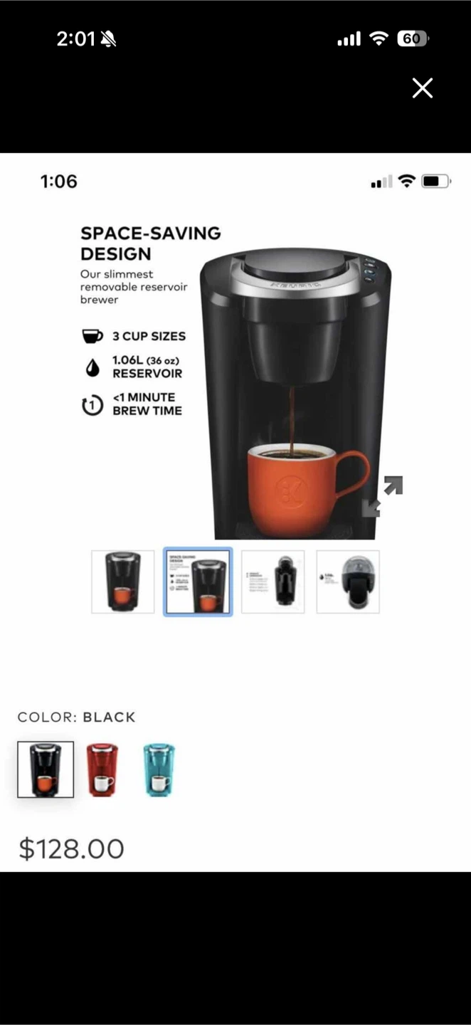 Keurig K-Compact Single Serve Coffee Maker - photo 3
