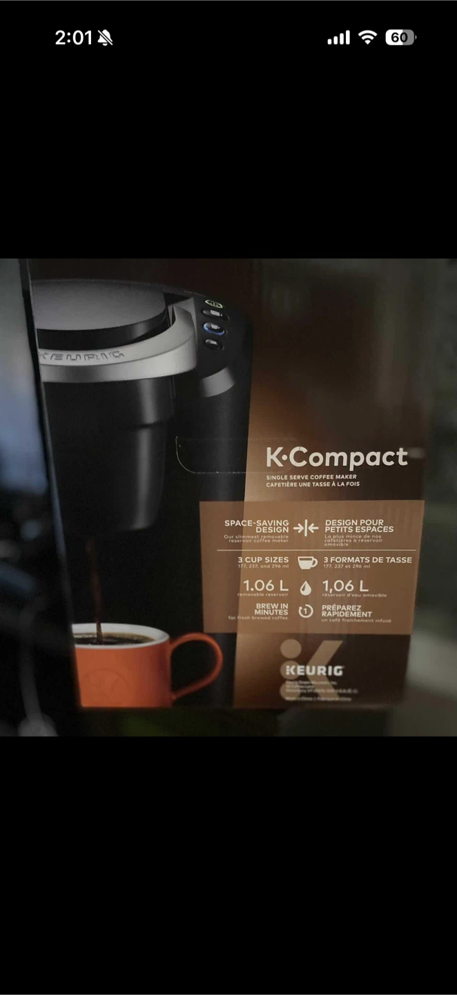 Keurig K-Compact Single Serve Coffee Maker - photo 2