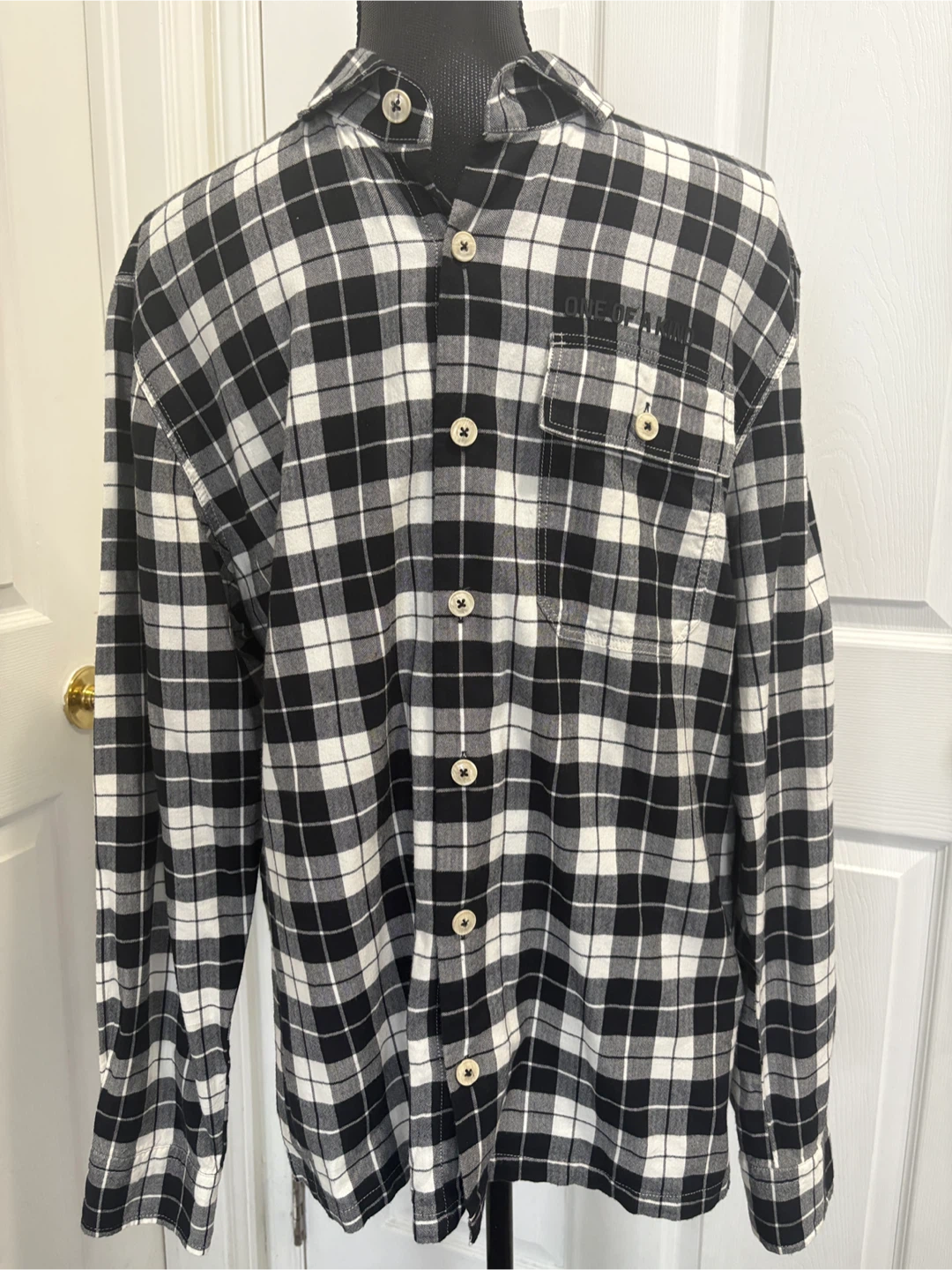 Baldessarini Plaid Button-Up Shirt - Size L - photo 2