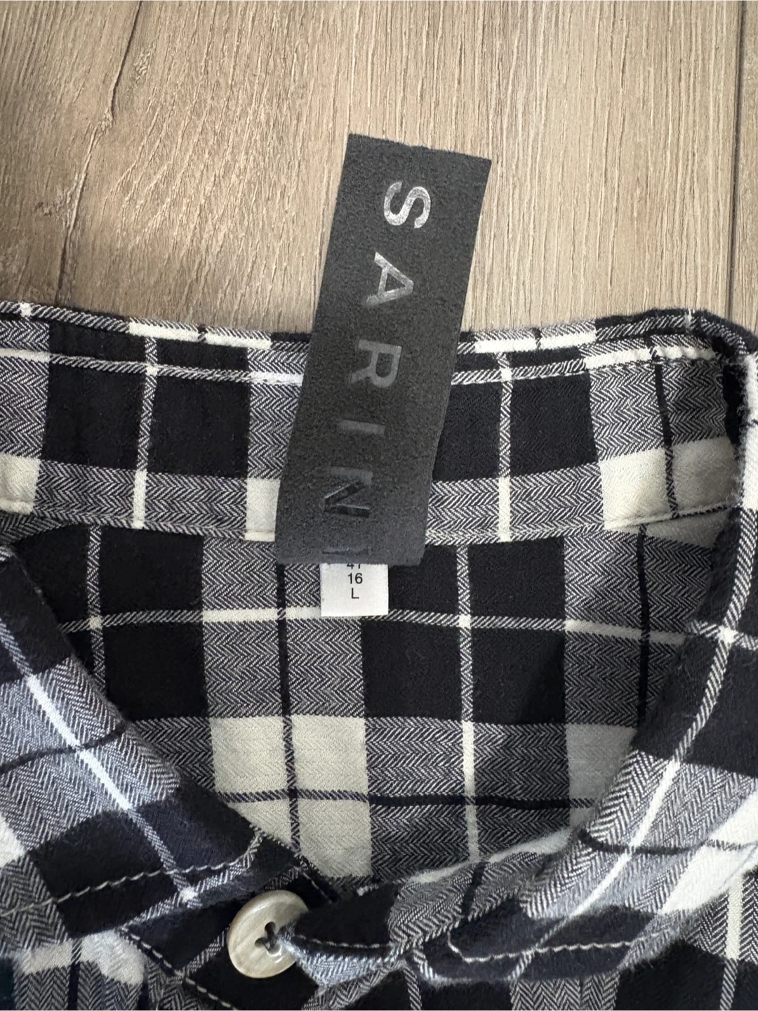 Baldessarini Plaid Button-Up Shirt - Size L