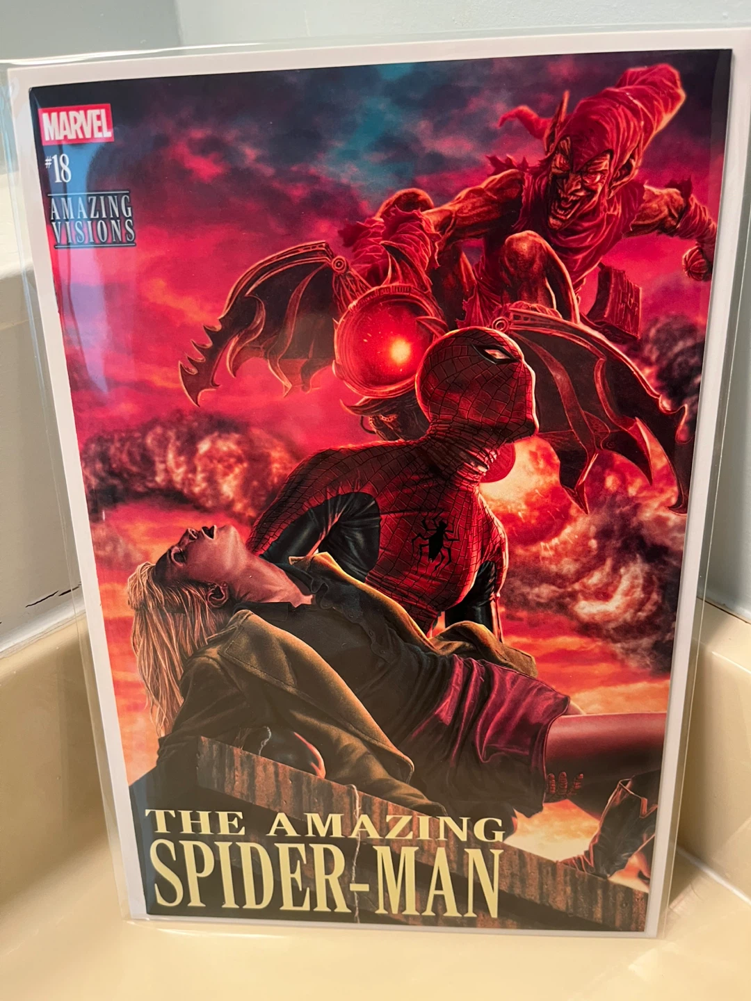 The Amazing Spider-Man #18 Variant Cover Comic Book