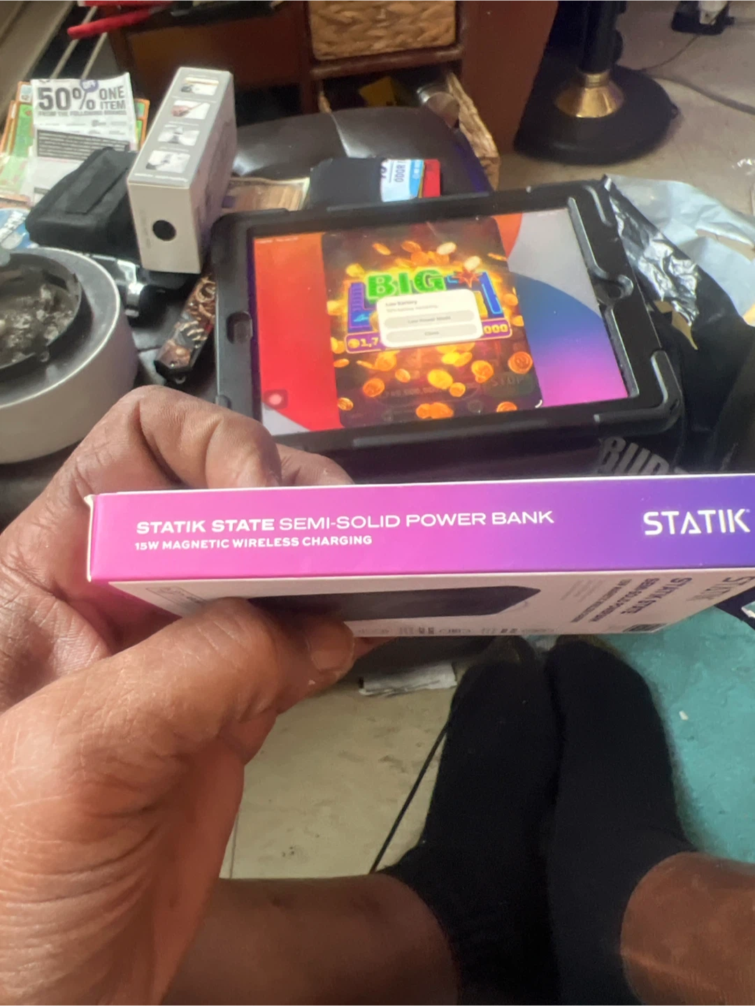 Statik 15W Magnetic Power Bank - photo 4