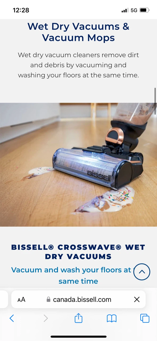 Bissell Crosswave Wet Dry Vacuum