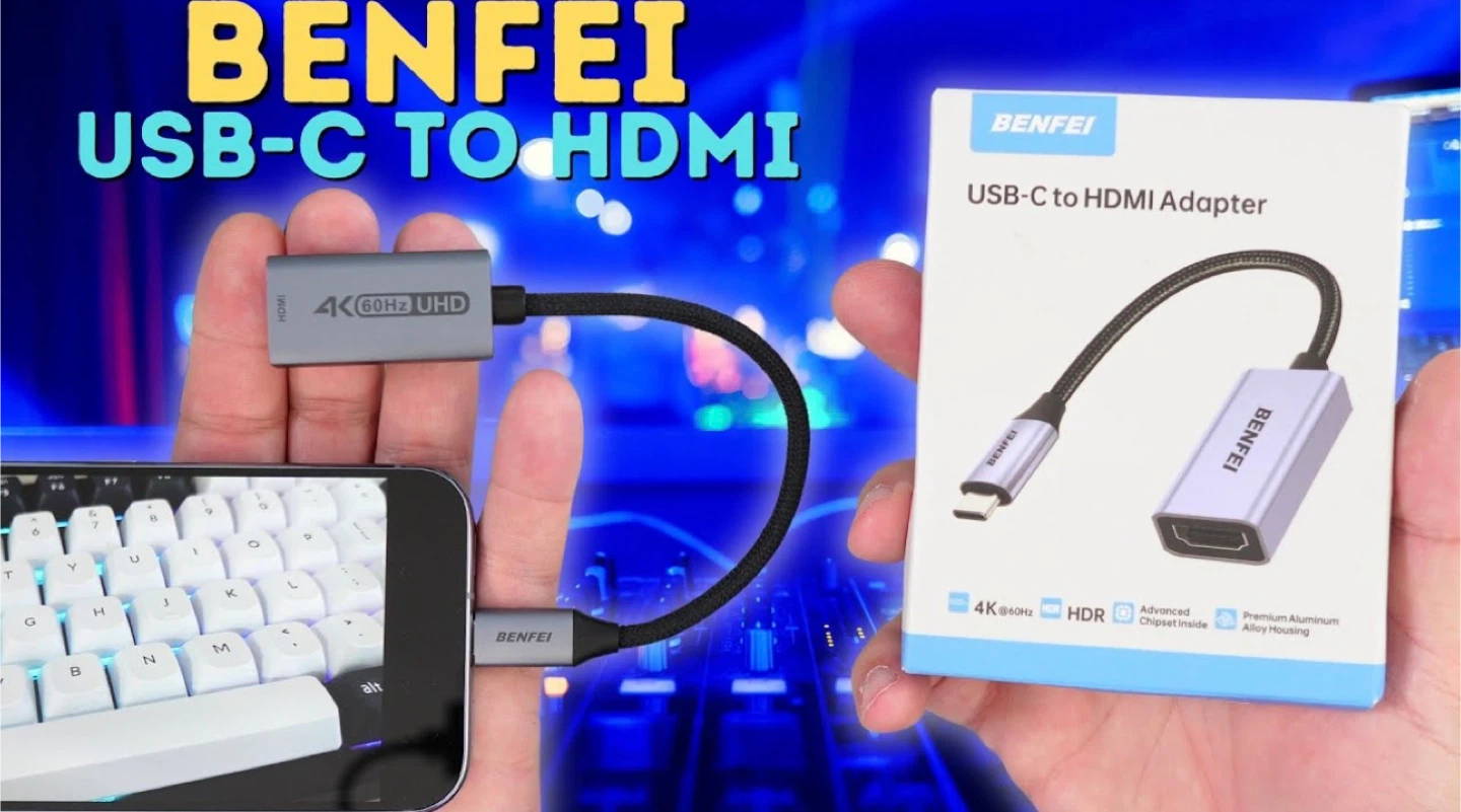 BENFEI USB-C to HDMI Adapter 8K 60Hz UHD - photo 4