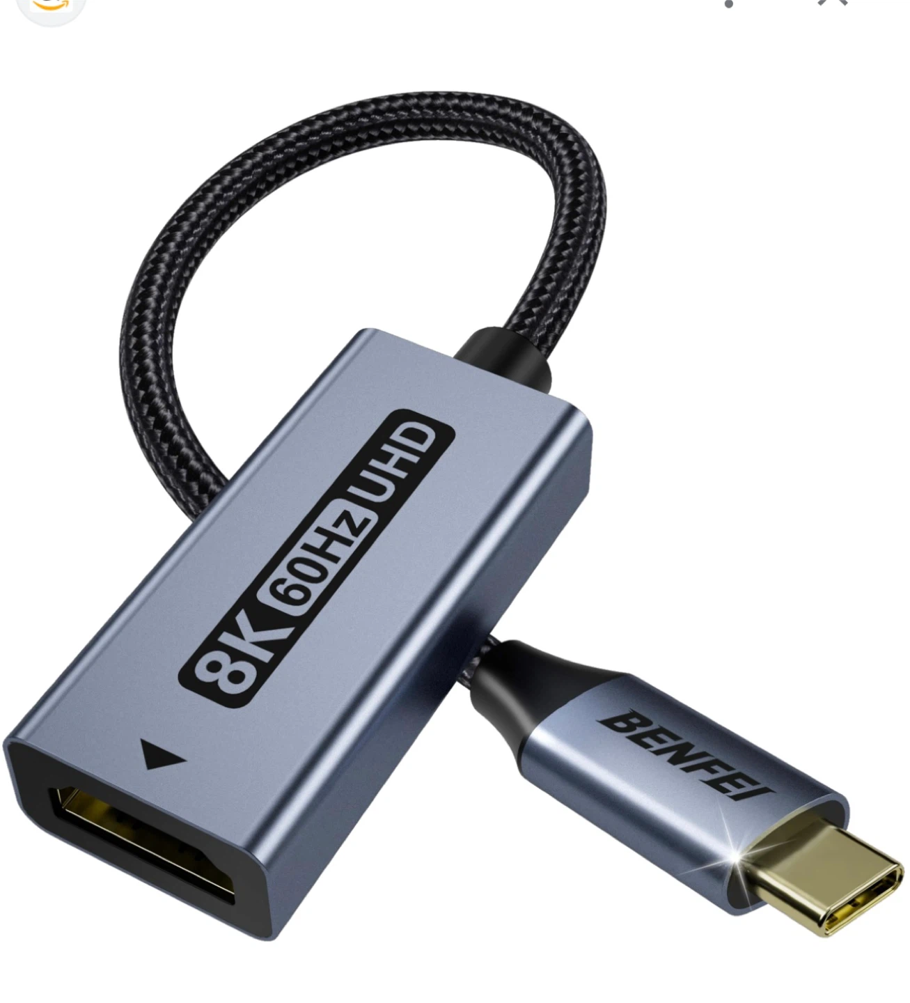 BENFEI USB-C to HDMI Adapter 8K 60Hz UHD