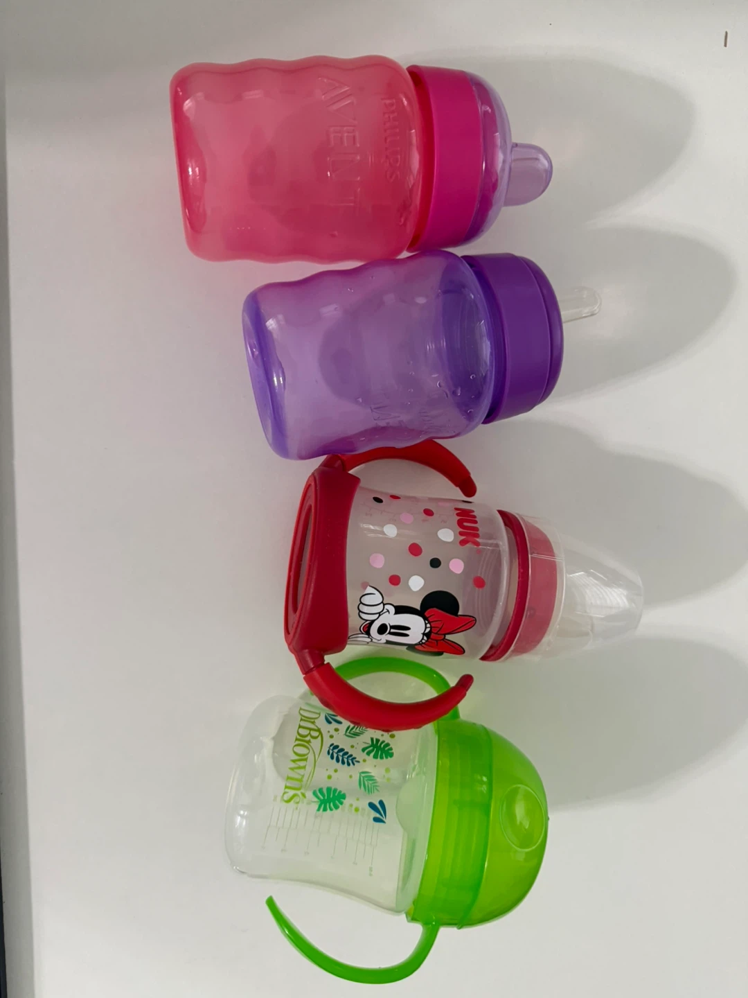 Mixed Lot of Baby Sippy Cups and Bottles