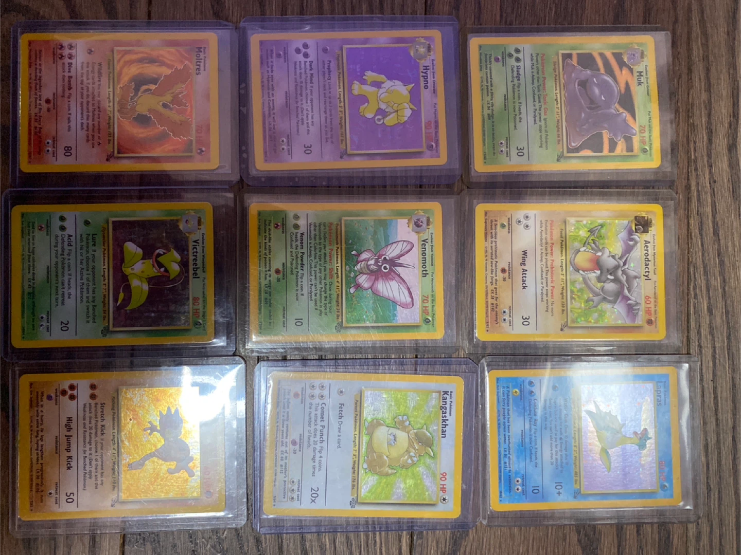 9 Random Pokemon Cards