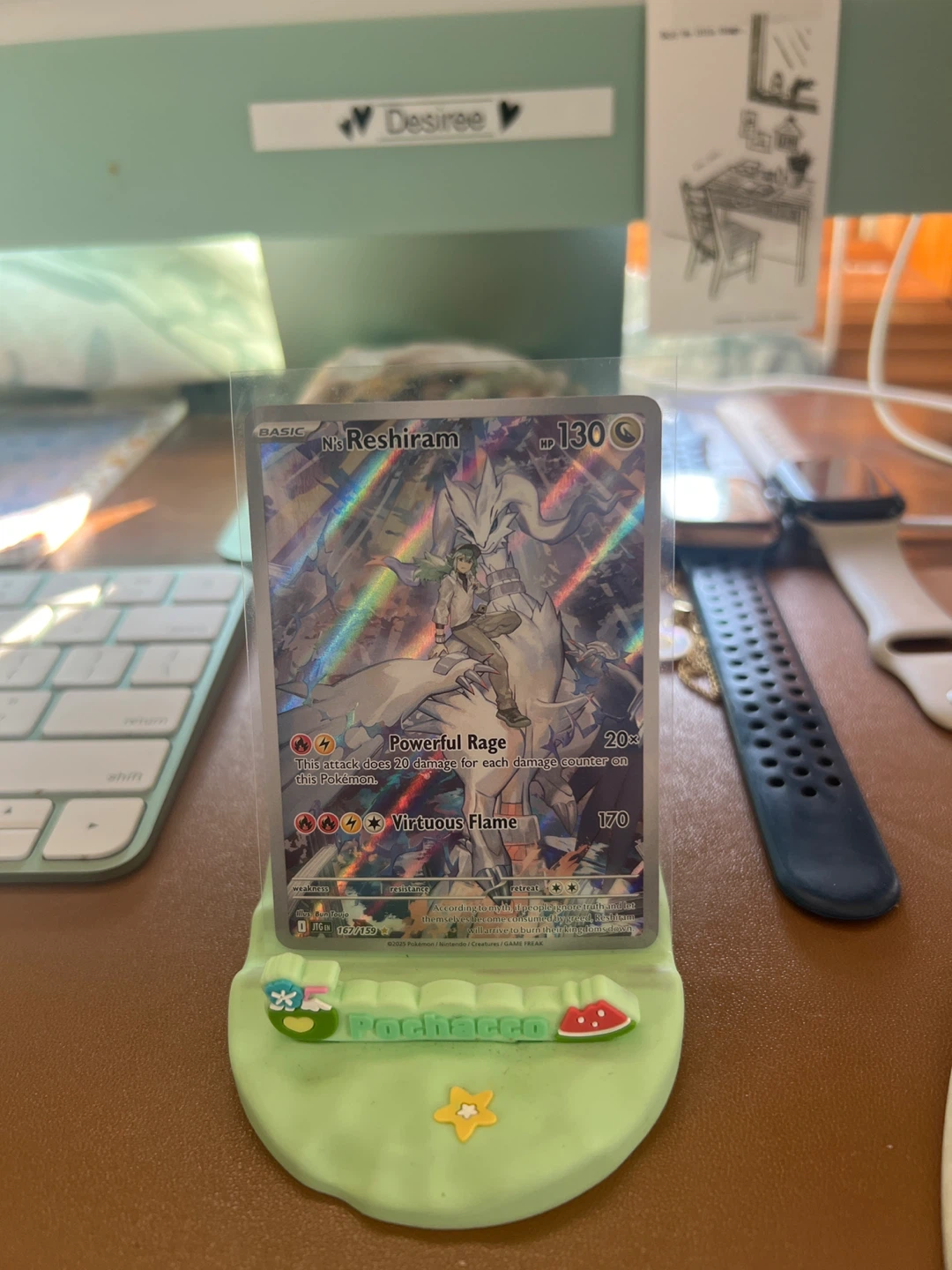 Pokemon Card - N's Reshiram