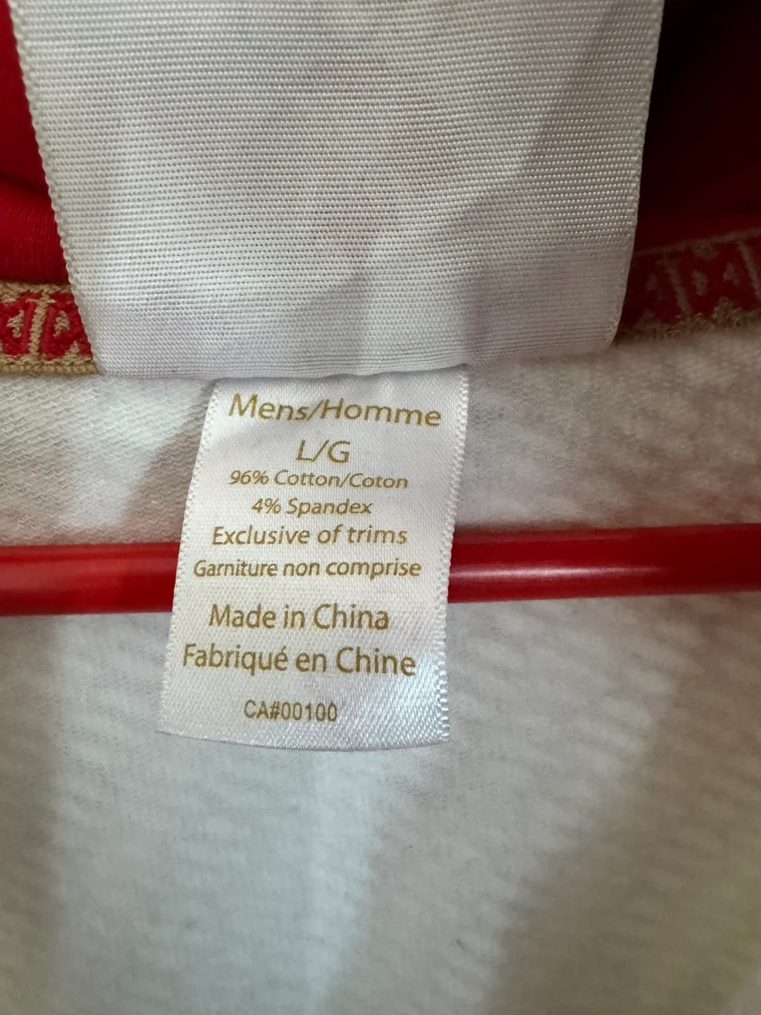 2008 Olympic Games Canada Hooded Sweatshirt HBC Jacket (Large) - photo 4