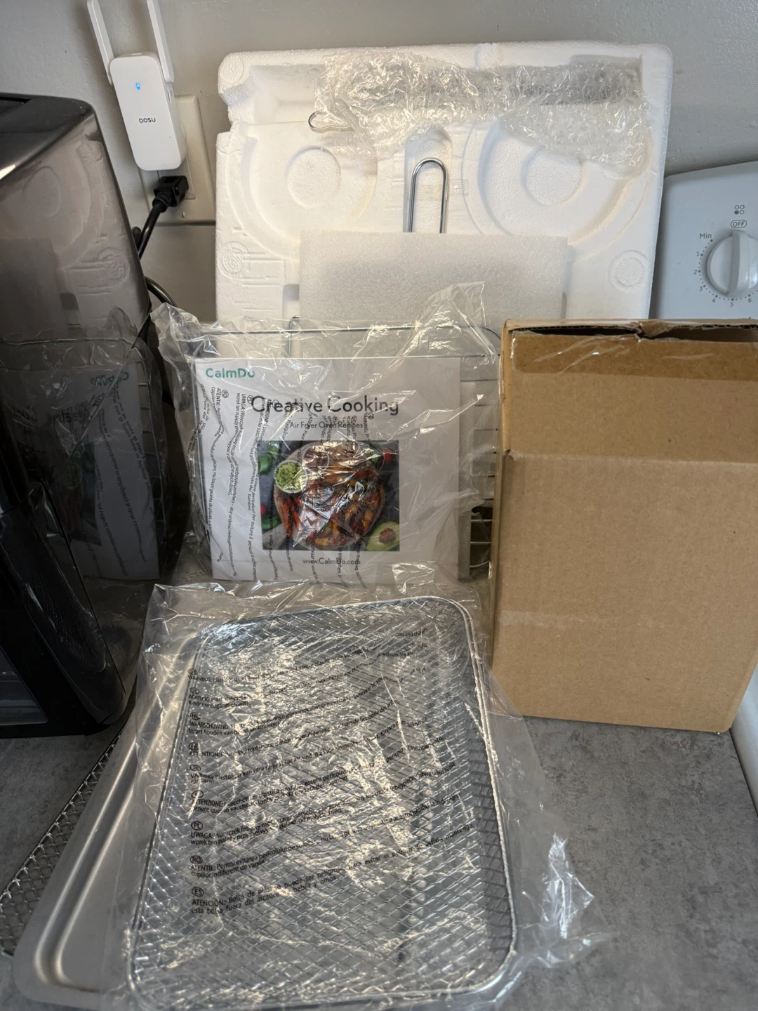 CalmDo 1500W 4-in-1 Air Fryer Oven - photo 3