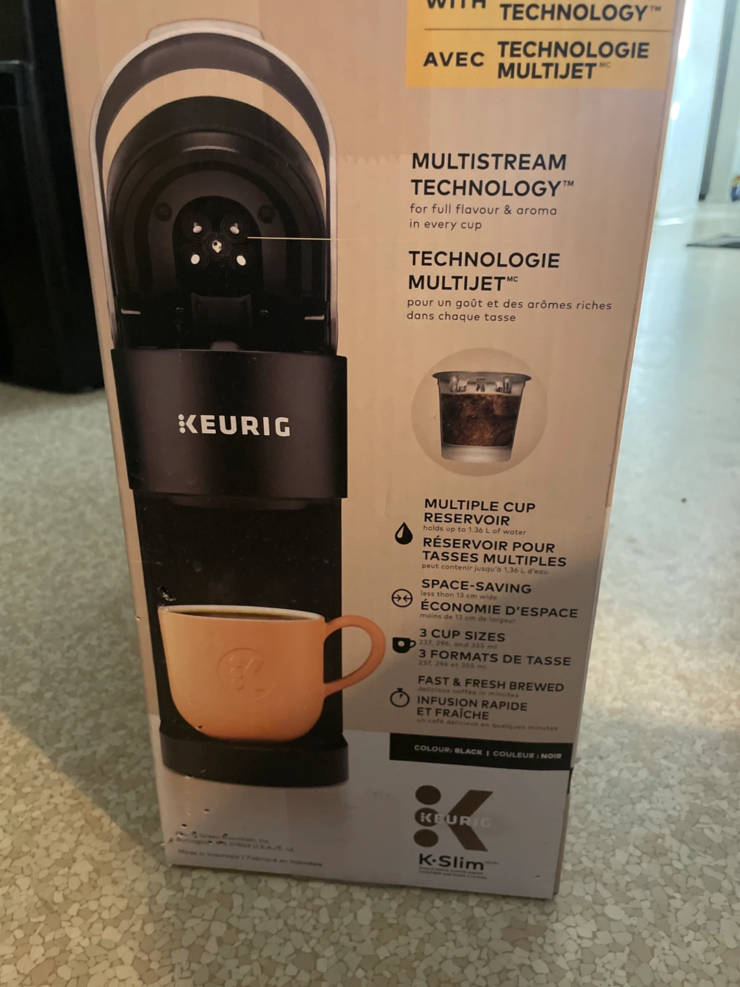 Keurig K-Slim Single Serve Coffee Maker - Black - photo 3