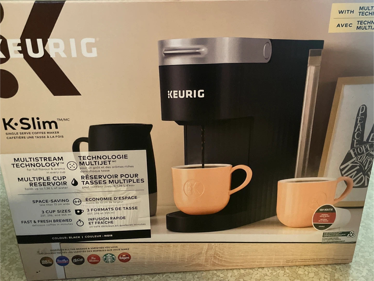 Keurig K-Slim Single Serve Coffee Maker - Black