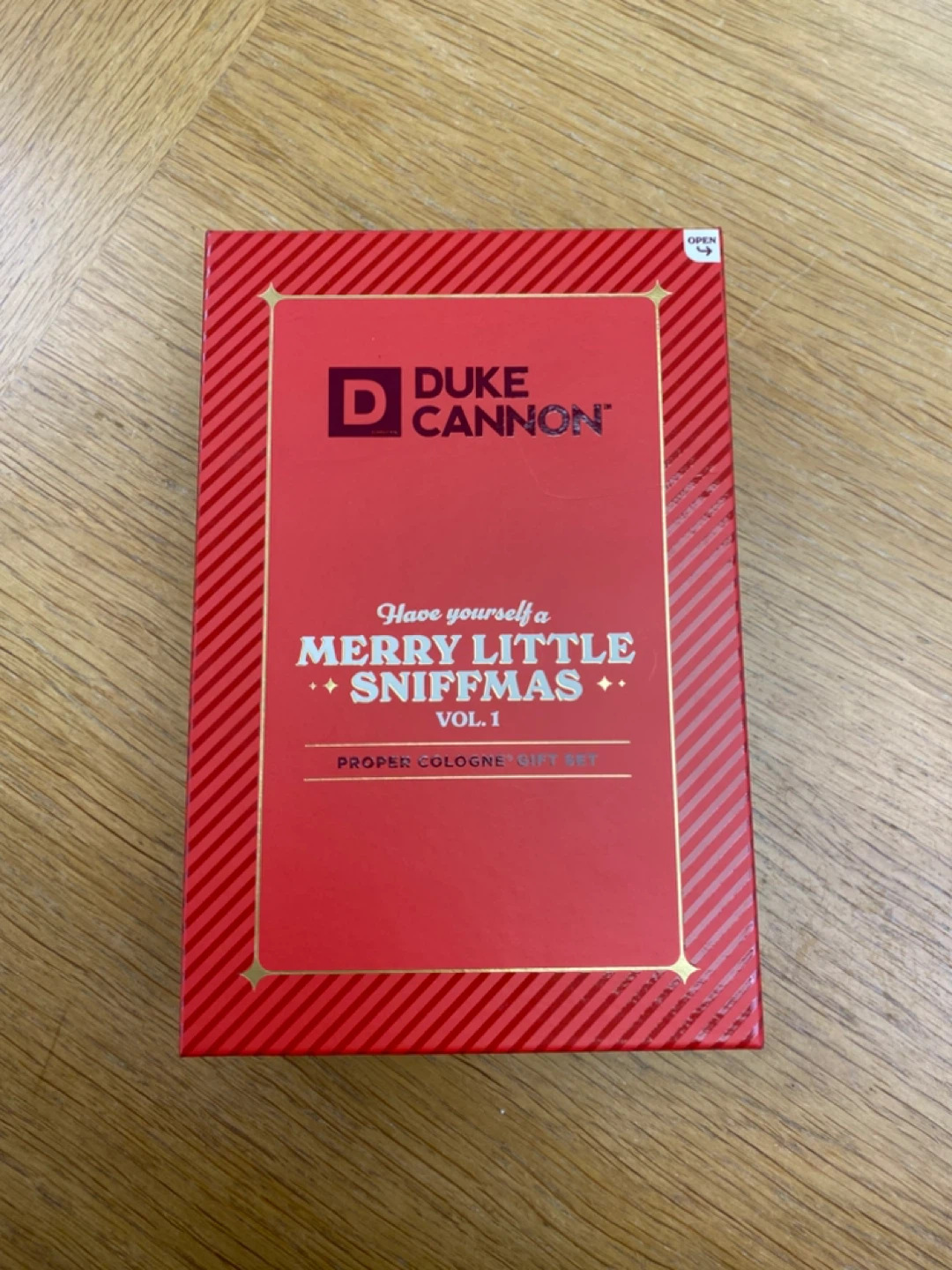 Duke Cannon Merry Little Sniffmas Vol. 1 Proper Cologne Gift Set