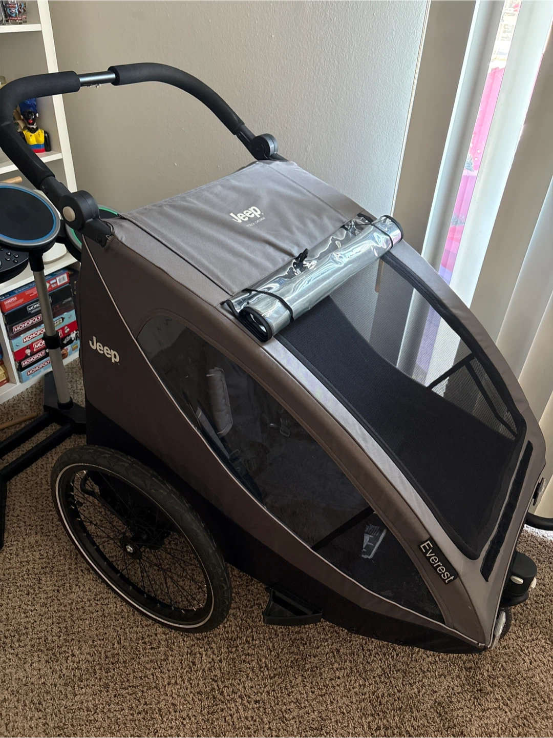 Jeep Everest Jogger Stroller Cargo Trailer