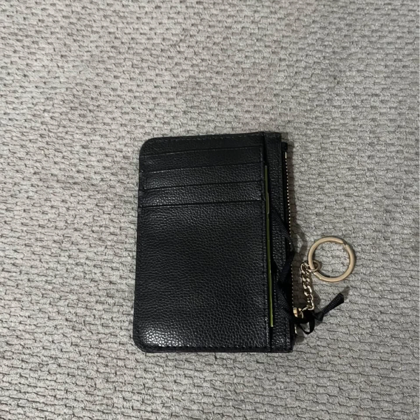 Kate Spade Glitter Cardholder Wallet with Keychain - photo 2
